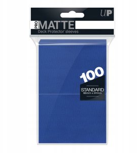 Ultra-Pro ULTRA-PRO Deck Protector - Pro-Matte Non-Glare Blue (Niebieskie) 100 szt. 2