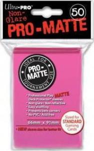 Ultra-Pro ULTRA-PRO Deck Protector - Pro-Matte Non-Glare Bright Pink (Jasnoróżowe) 50 szt. 1