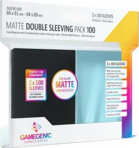 Gamegenic Gamegenic: Matte Double Sleeving Pack (66x91 mm/64x89 mm) 2x100 sztuk 1