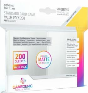 Gamegenic Gamegenic: Matte Value Sleeving Pack (66x91 mm) 200 sztuk 1