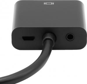 Adapter AV ProXtend HDMI - D-Sub (VGA) + Jack 3.5mm czarny (HDMI-VGAA-0002) 2