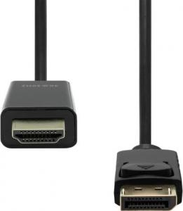 Kabel ProXtend DisplayPort - HDMI 1m czarny (DP1.2-HDMI60-001) 2