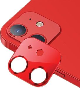 Usams USAMS Camera Lens Glass iPhone 12 metal czerwony/red BH703JTT03 (US-BH703) 1