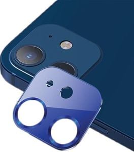 Usams USAMS Camera Lens Glass iPhone 12 metal niebieski/blue BH703JTT05 (US-BH703) 1