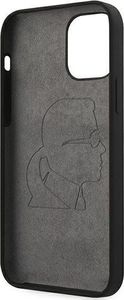 Karl Lagerfeld Karl Lagerfeld KLHCP12SSLFKBK iPhone 12 mini 5,4" hardcase czarny/black Silicone Iconic 7