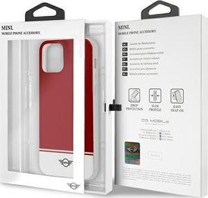 Mini Mini MIHCP12MPCUBIRE iPhone 12/12 Pro 6,1" czerwony/red hard case Stripe Collection 9