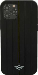 Mini Mini MIHCP12MPUHLYE iPhone 12/12 Pro 6,1" żółty/yellow hard case Stamp Stripe 2