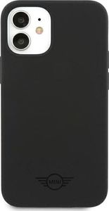 Mini Mini MIHCP12SSLTBK iPhone 12 mini 5,4" czarny/black hard case Silicone Tone On Tone 3