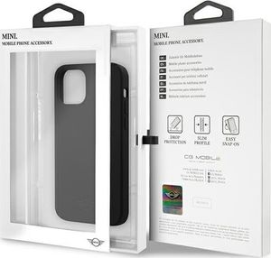 Mini Mini MIHCP12SSLTBK iPhone 12 mini 5,4" czarny/black hard case Silicone Tone On Tone 10