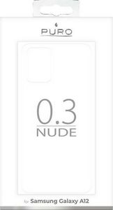 Puro Puro Nude 0.3 Samsung A12 A125 przeźroczysty/transparent SGA1203NUDETR 3