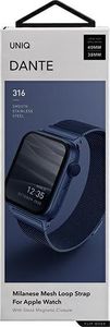 Uniq Etui Valencia Apple Watch Series 4/5/6/SE 40mm niebieskie 2