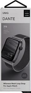 Uniq Etui Valencia Apple Watch Series 4/5/6/SE 44mm graphite 2