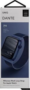 Uniq Etui Valencia Apple Watch Series 4/5/6/SE 44mm marine blue 2