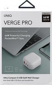 Ładowarka Uniq Verge Pro 1x USB-A 2x USB-C 3 A (UNIQ358WHT) 9