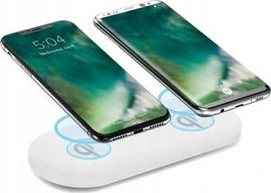 Ładowarka Xqisit Dual Indukcyjna 1x USB-A 2.4 A 3
