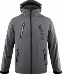 Kurtka męska Alpinus Szary/Srebrny M 1