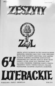 Zeszyty literackie 64 4/1998 1
