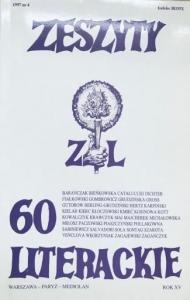 Zeszyty literackie 60 4/1997 1
