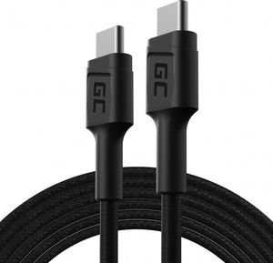 Kabel USB Green Cell USB-C - USB-C 2 m Czarny (KABGC29) 1