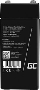 Green Cell Akumulator 4V/4.5Ah (AGM36) 3