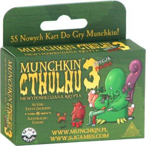 Black Monk Munchkin Gra Cthulhu 3 Niewypowiedziana - 9138 1