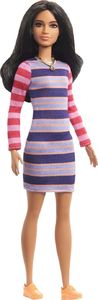 Lalka Barbie Barbie Fashionistas Modna przyjaciółka - Sweterkowa sukienka (GYB02) 6
