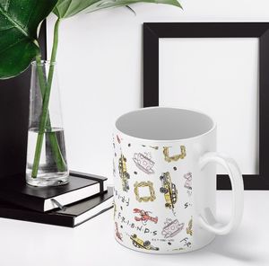 Friends Kubek Friends 041  Friends Biały (WMGFRDS018) - 7636 6