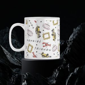 Friends Kubek Friends 041  Friends Biały (WMGFRDS018) - 7636 9