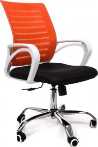 Krzesło biurowe U-fell F420 Pomarańczowe 1