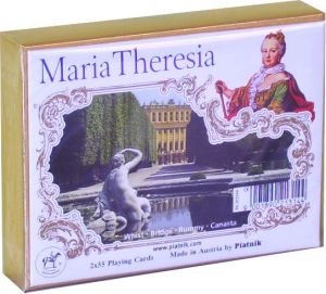 Piatnik Karty Lux 2 Talie Maria Theresia - 2131 1