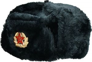 MFH MFH Czapka Uszatka Rosyjska Uszanka Czarna L 6
