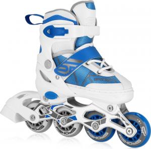 Rolki Spokey Tony rekreacyjne regulowane białe r. 34-37 2