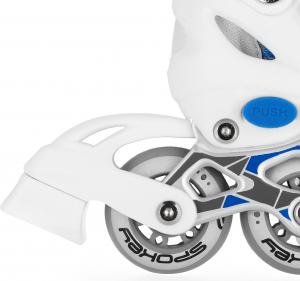 Rolki Spokey Tony rekreacyjne regulowane białe r. 34-37 7