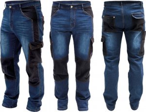 Dedra Spodnie jeans rozm.L, denim 280g/m2 2