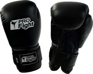 Profight Rękawice bokserskie skóra Dragon czarne 12 1