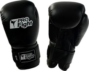 Profight Rękawice bokserskie PVC czarne 10 1