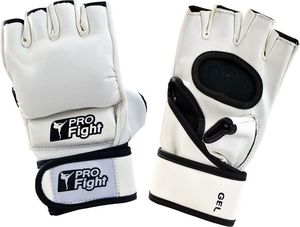 Profight Rękawice MMA Gloves PU biały r. L 1
