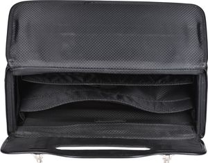 Torba McKlein Skórzana Walizka dla pilota na kółkach na laptopa Sheridan 17" 19