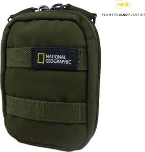 National Geographic Saszetka pionowa do paska National Geographic MILESTONE 14205 khaki 1