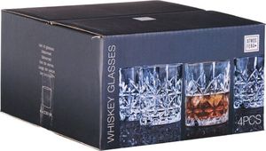 Excellent Houseware Komplet szklanek do whisky 4 sztuki 230 ml 4