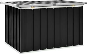 Skrzynia ogrodowa vidaXL Skrzynia ogrodowa do przechowywania antracyt 109x67x65cm 4