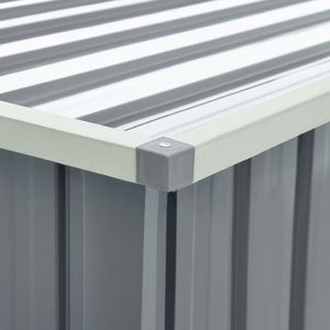 Skrzynia ogrodowa vidaXL Skrzynia ogrodowa szara 171x99x93cm 2