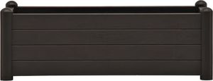 vidaXL VidaXL Podwyższona donica, PP, antracytowa, 100x43x35 cm 3