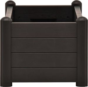 vidaXL VidaXL Podwyższona donica, PP, antracytowa, 100x43x35 cm 4