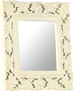 vidaXL w ramie 50x50cm biały (321641) 7