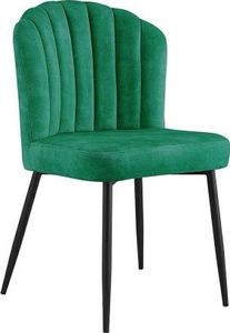 Modesto Design MODESTO krzesło RANGO zielone - welur, metal 1