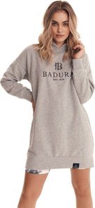 Badura Bluza damska z kapturem, długa dresowa bluza Badura M 1