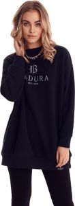 Badura Czarna bluza w wersji maxi zakładana przez głowę Badura M 1