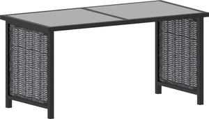 vidaXL VidaXL 8-cz. zestaw wypoczynkowy do ogrodu, poduszki, rattan PE 4