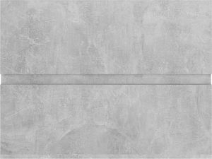 vidaXL Zestaw mebli łazienkowych 2-cz. szarość betonu płyta 12